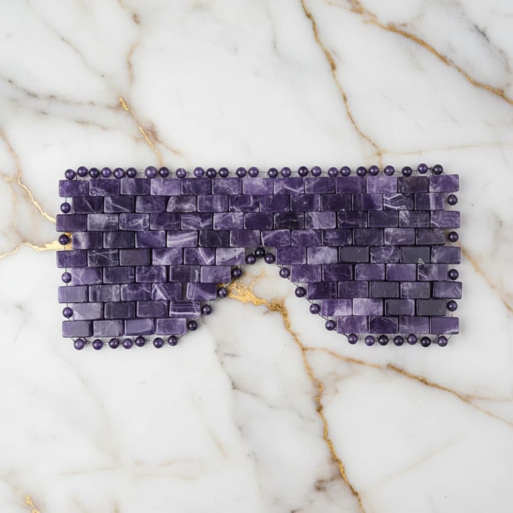 Amethyst Gesichtsmaske – Natürlich strahlende Haut & Wellness CrystalScents