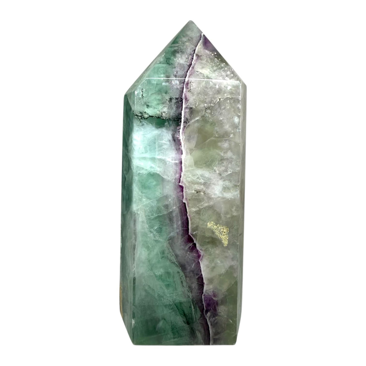 Fluorit Obelisk – Farbenfrohes Unikat CrystalScents