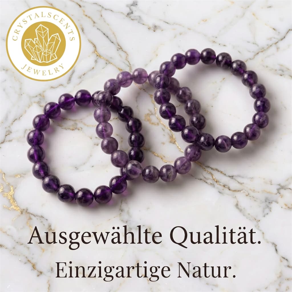 Amethyst Kugelarmband – Stilvolles Schmuckstück voller Energie
