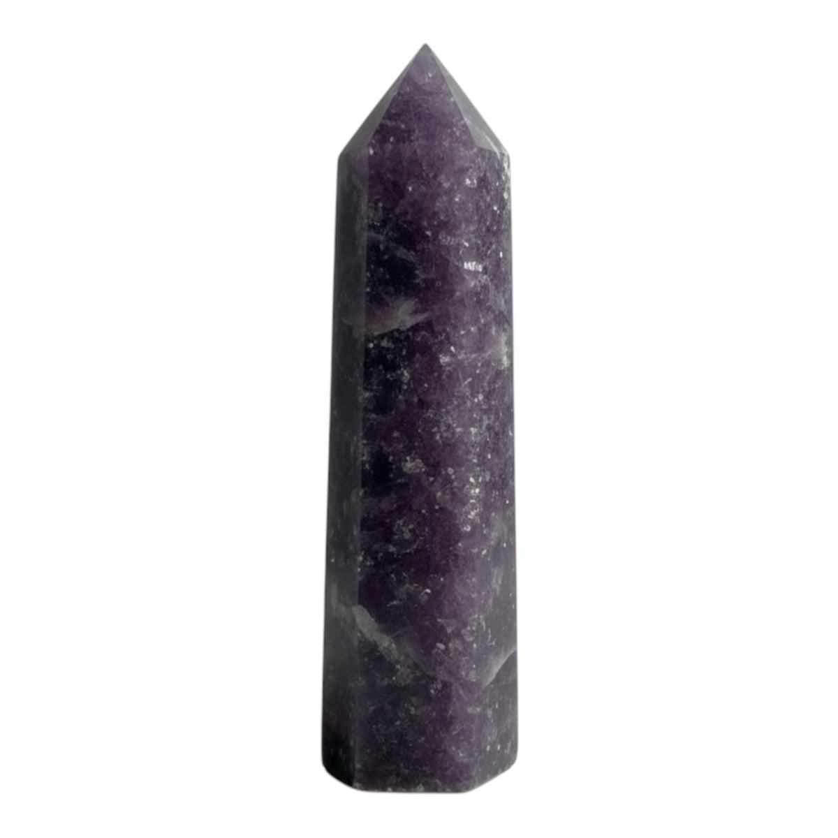 Lepidolith Obelisk – Magie & Funkeln CrystalScents