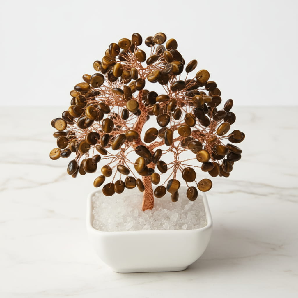 Tigerauge Baum - Erdung & Stärke CrystalScents