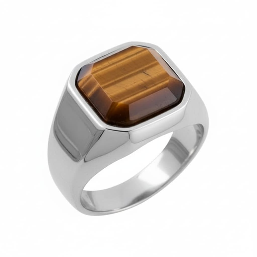 Tigerauge Ring – Kraftvolle Akzente CrystalScents