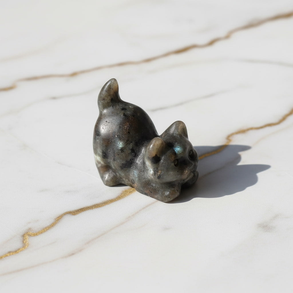 Labradorit Katze – Schillernde Farbreflexe CrystalScents