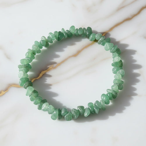 Aventurin Splitterarmband – Optimismus & positive Energie CrystalScents
