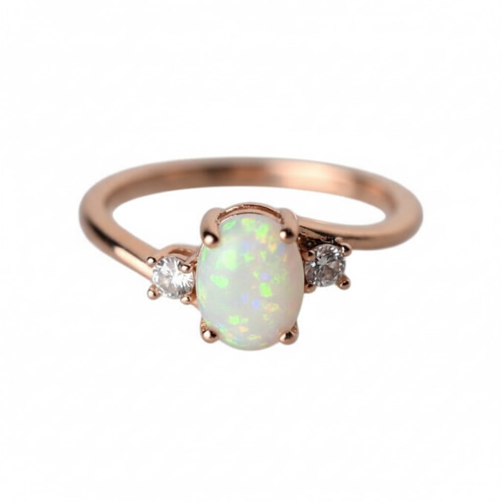 Opal Ring - Roségold & Filigran CrystalScents