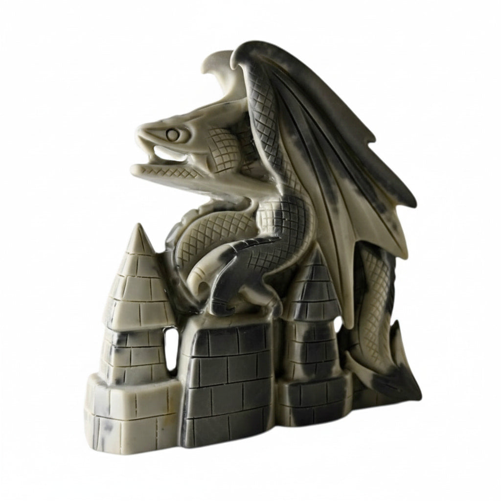 Tai-Chi-Stein – Faszinierende Drachenfigur CrystalScents