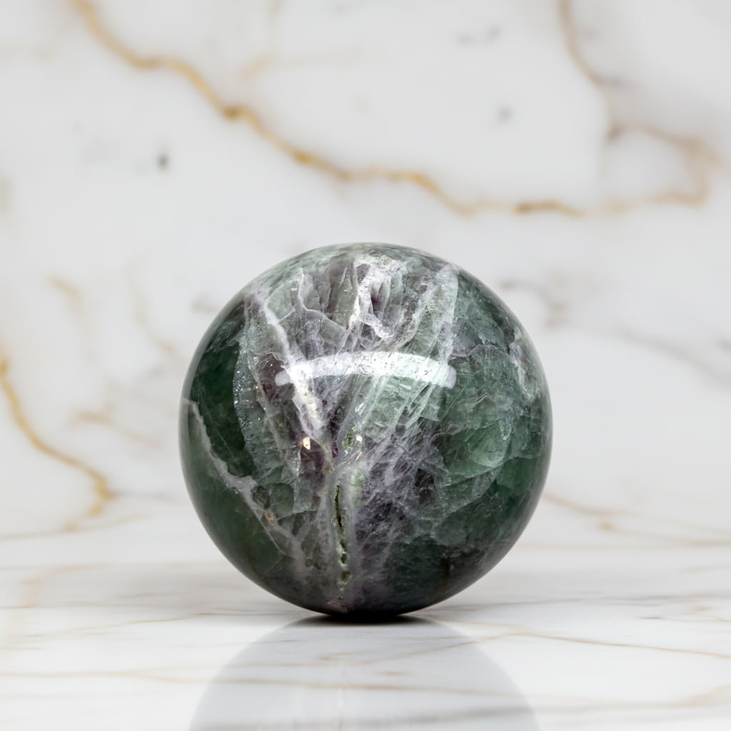 Fluorit Kugel – Freiheit & Einklang CrystalScents