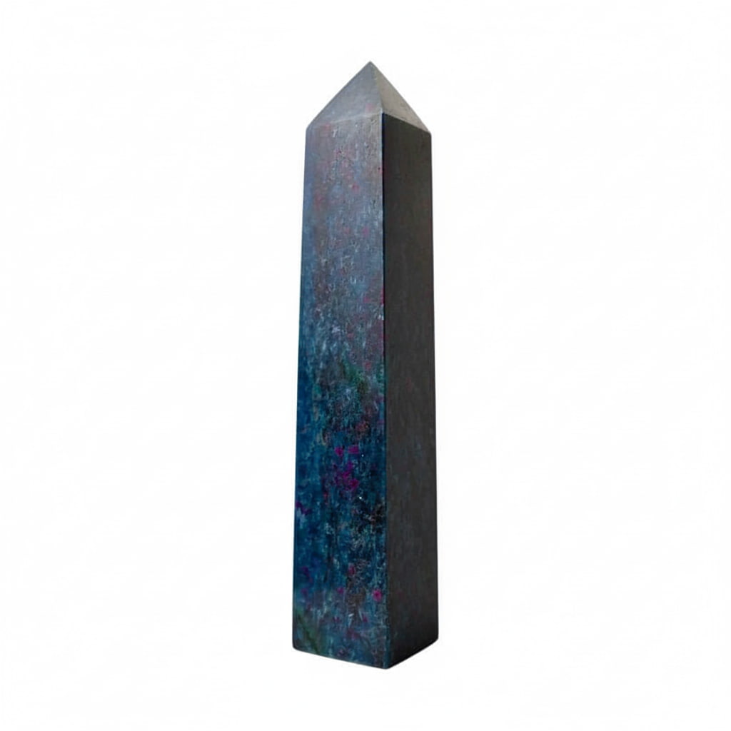 Cyanit Obelisk – Ruhe & geistige Ausrichtung CrystalScents