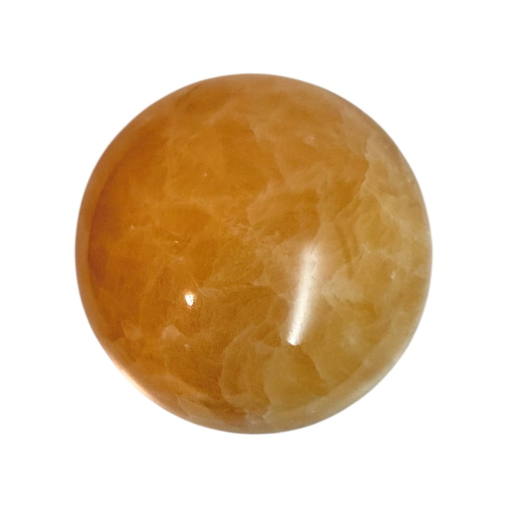 Calcit Kugel - Erdung & Wärme CrystalScents