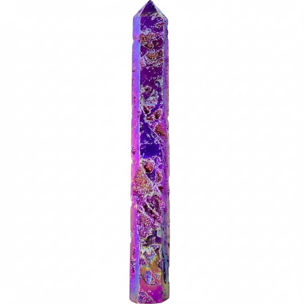 Sphalerit Obelisk - Violette Aura CrystalScents