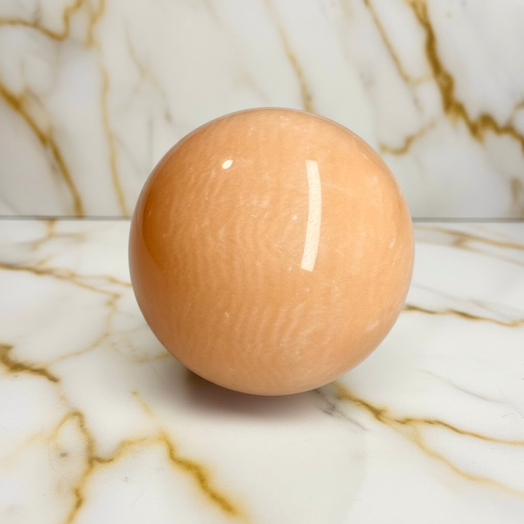 Calcit Kugel - Freude & Energie CrystalScents
