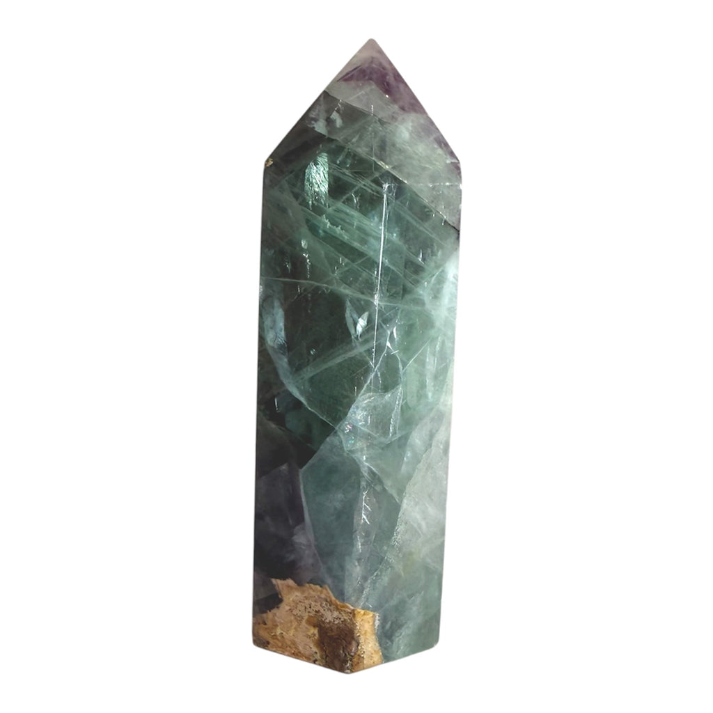 Fluorit Obelisk – Farbenfrohes Unikat CrystalScents