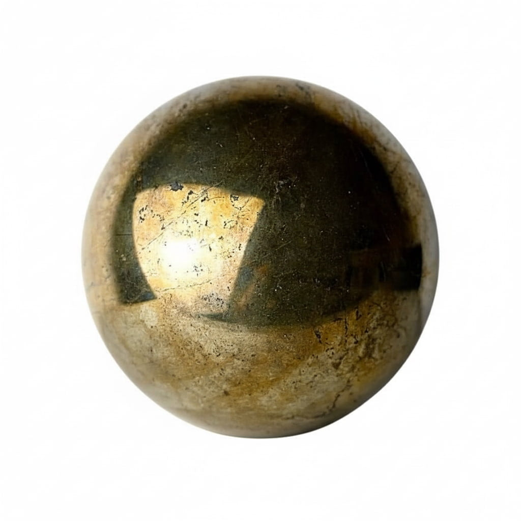 Sehr große Pyrit Kugel - Reichtum & positive Manifestation CrystalScents