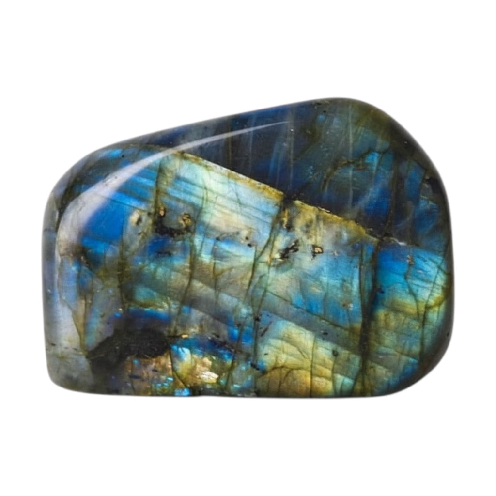 Labradorit Freiform – Kristall mit blau-grünem Farbspiel CrystalScents