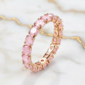 Ring Rosa – Elegantes Schmuckstück mit funkelndem Highlight CrystalScents