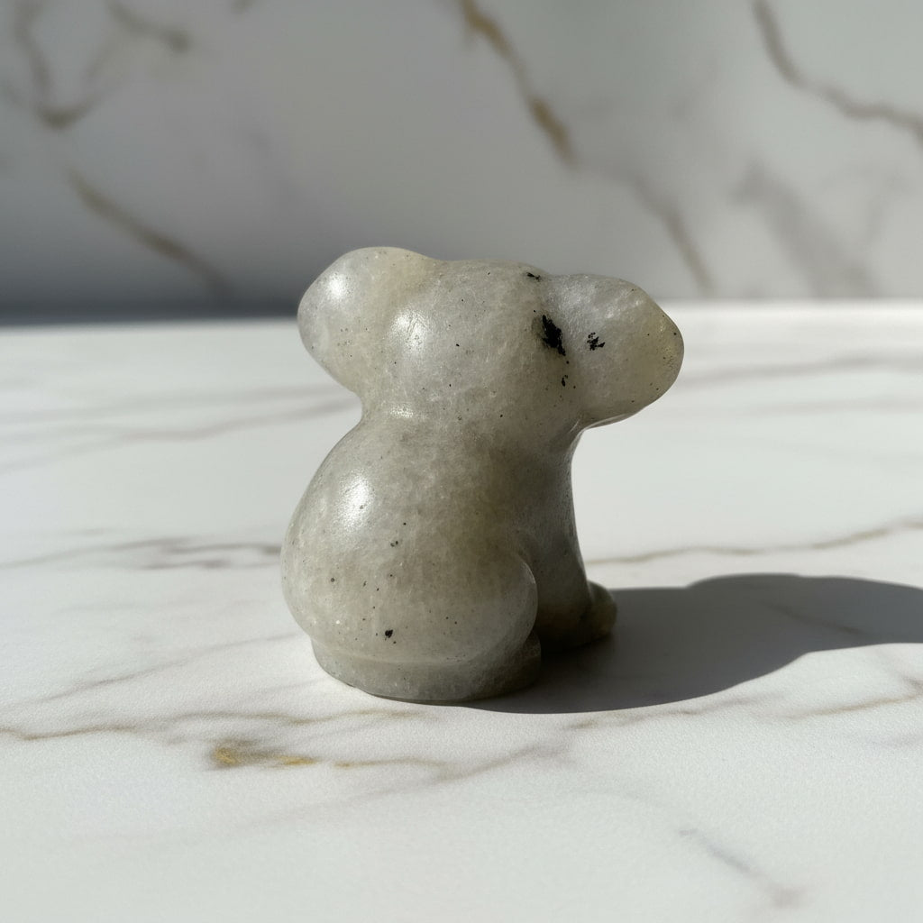 Labradorit Koala - Farbspiel & Freude CrystalScents