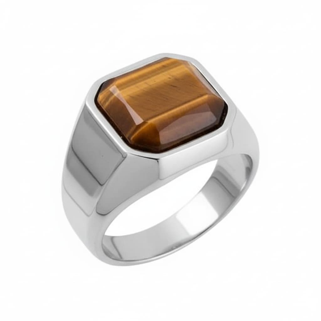 Tigerauge Ring – Kraftvolle Akzente CrystalScents