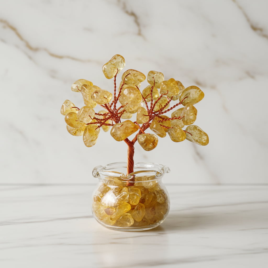 Mini Citrin Baum - Sonnige Erinnerungen CrystalScents