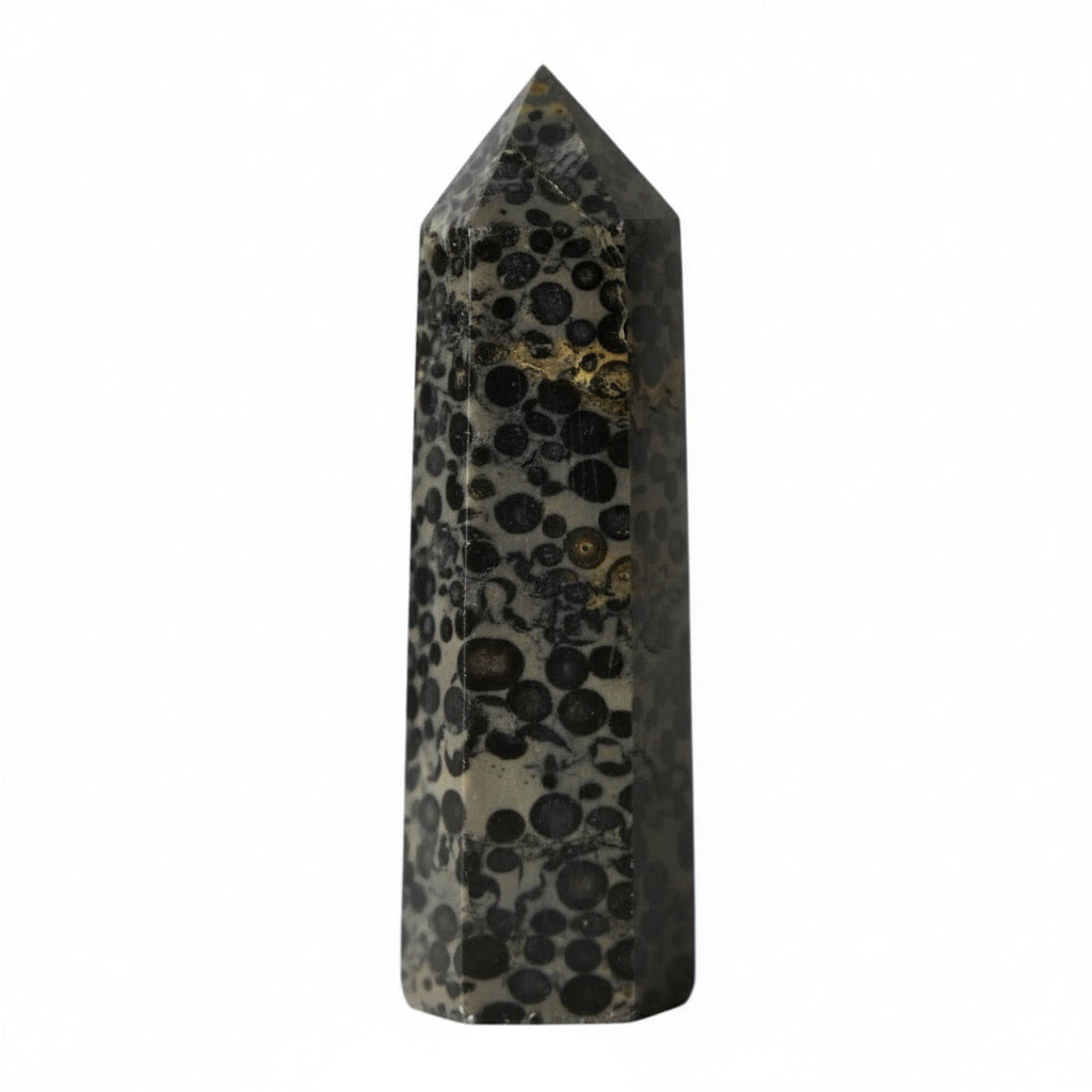 Leoparden Jaspis Obelisk – Kraftvolle Wirkung CrystalScents