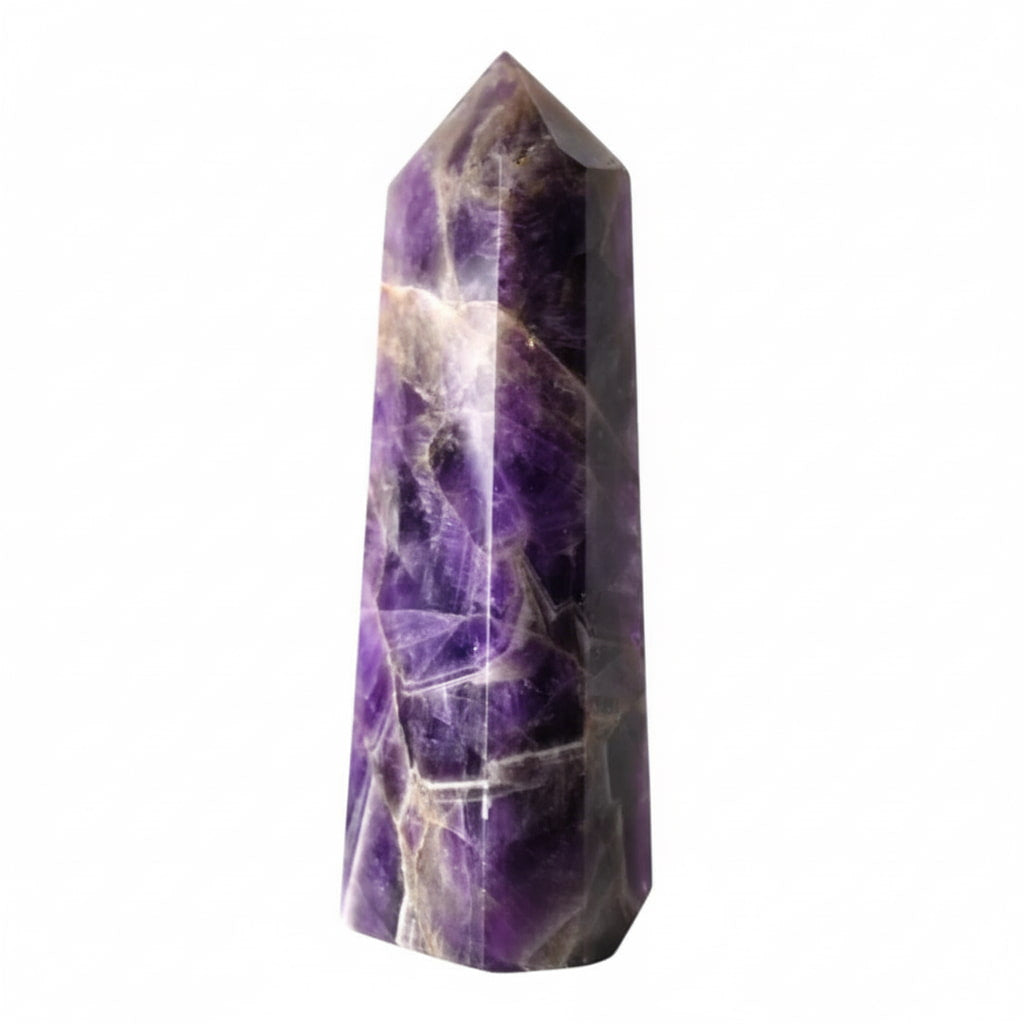 Amethyst Obelisk – Eleganz, Fokus & Harmonie CrystalScents
