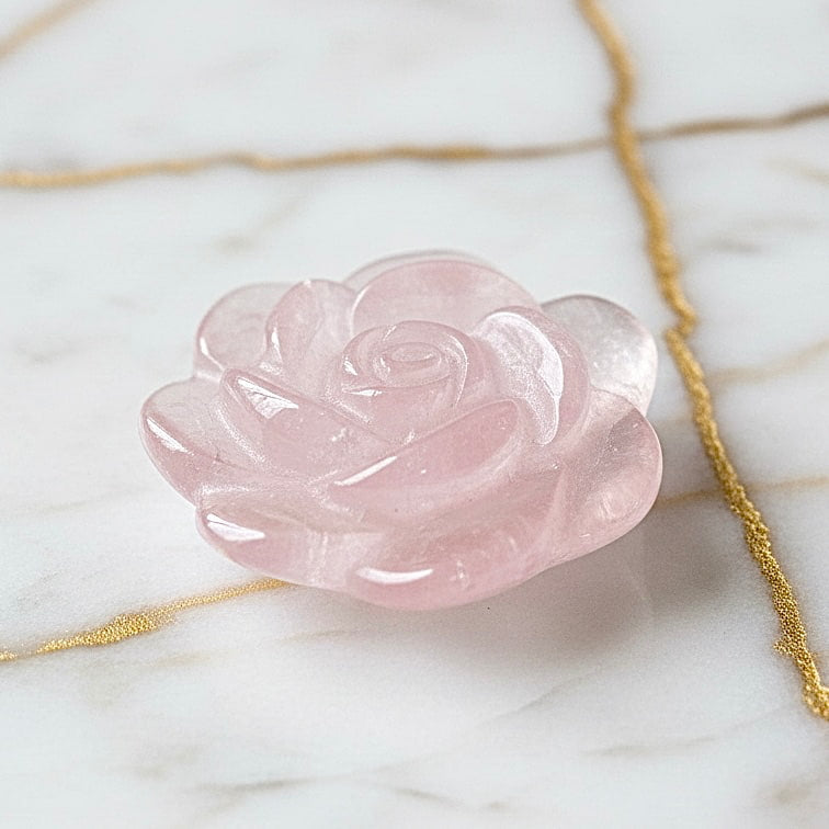 Rosenquarz Rose – Voller Liebe & Harmonie CrystalScents