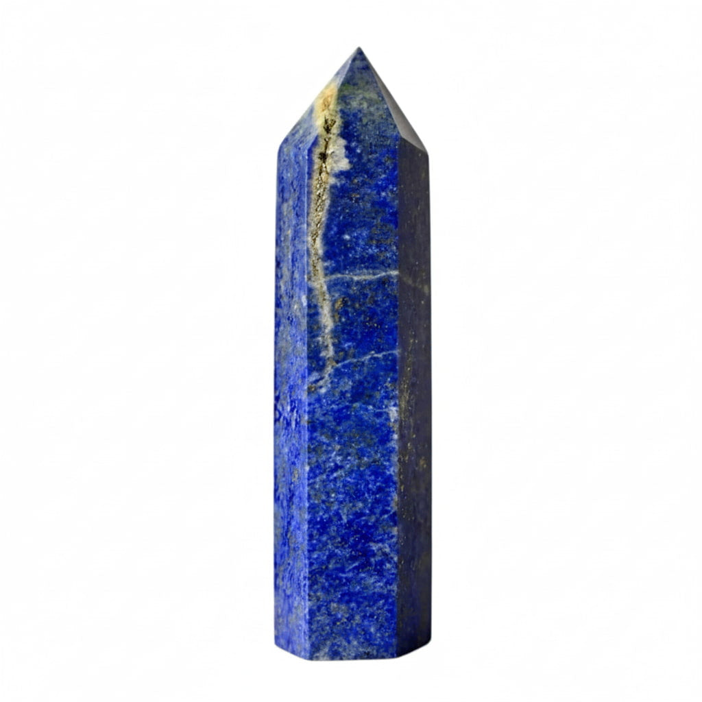 Lapislazuli Obelisk – Schimmernde Goldadern CrystalScents