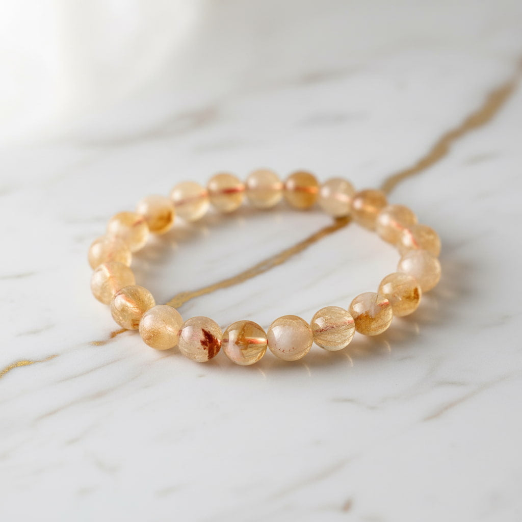 Citrin Kugelarmband - Sonne fürs Handgelenk CrystalScents
