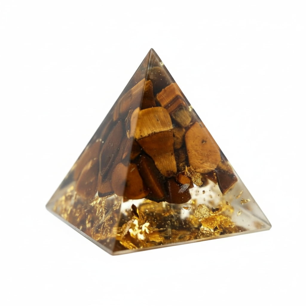 Tigerauge Pyramide – Erdende Energie fürs Zuhause CrystalScents