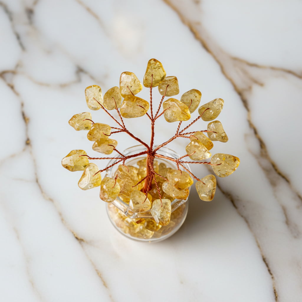Mini Citrin Baum - Sonnige Erinnerungen CrystalScents