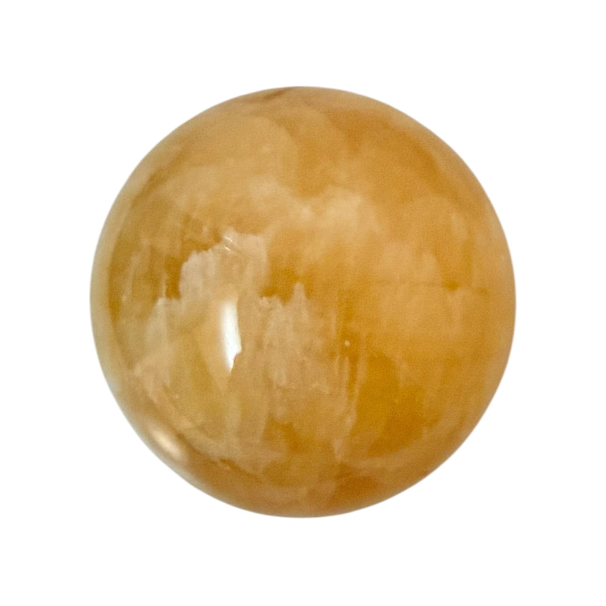 Calcit Kugel - Erdung & Wärme CrystalScents