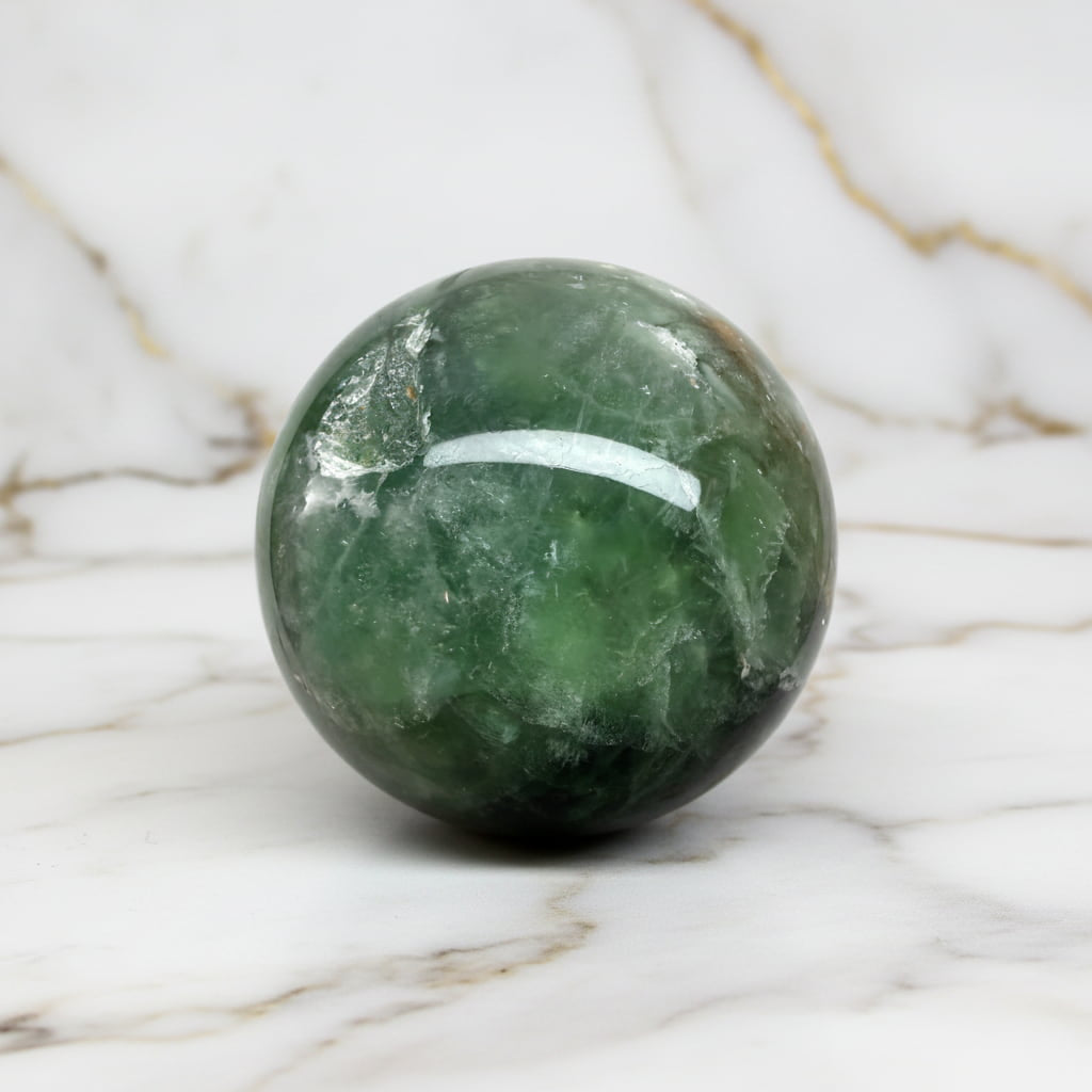 Fluorit Kugel – Farbe & Lebendigkeit CrystalScents
