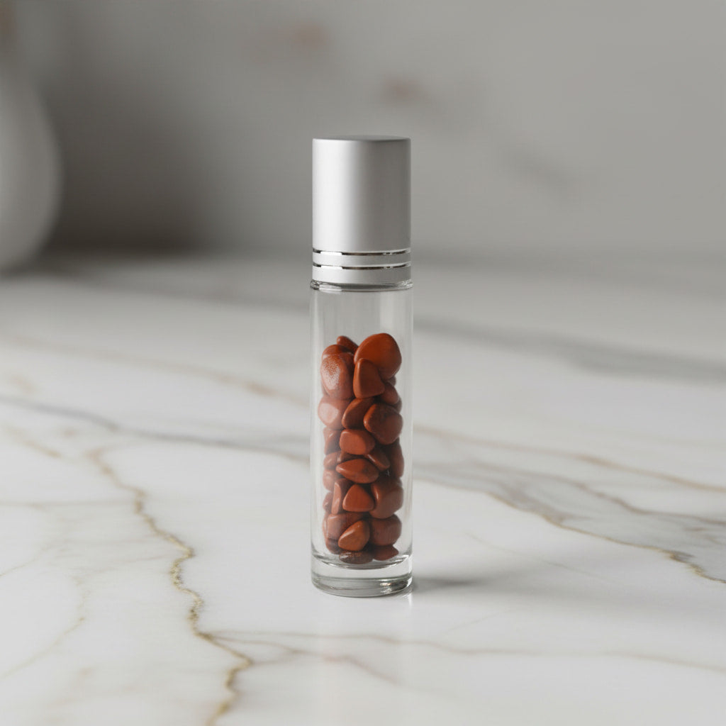 Roter Jaspis Ölroller – Handlich & Natürlich CrystalScents