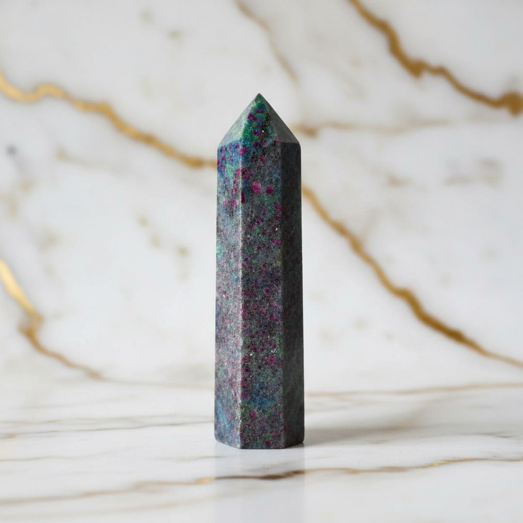 Cyanit Obelisk – Symbol für Ruhe & geistige Klarheit CrystalScents