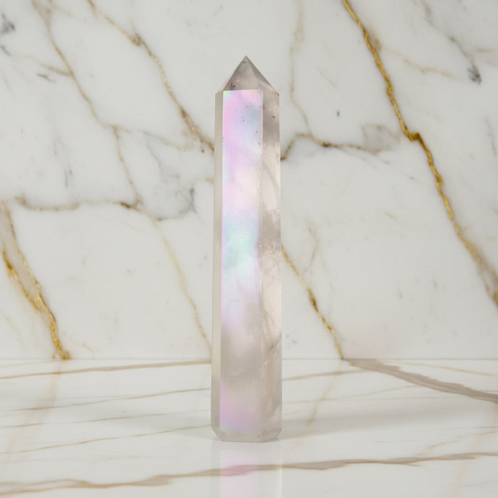 Aura Bergkristall Obelisk – Magie & Klarheit CrystalScents