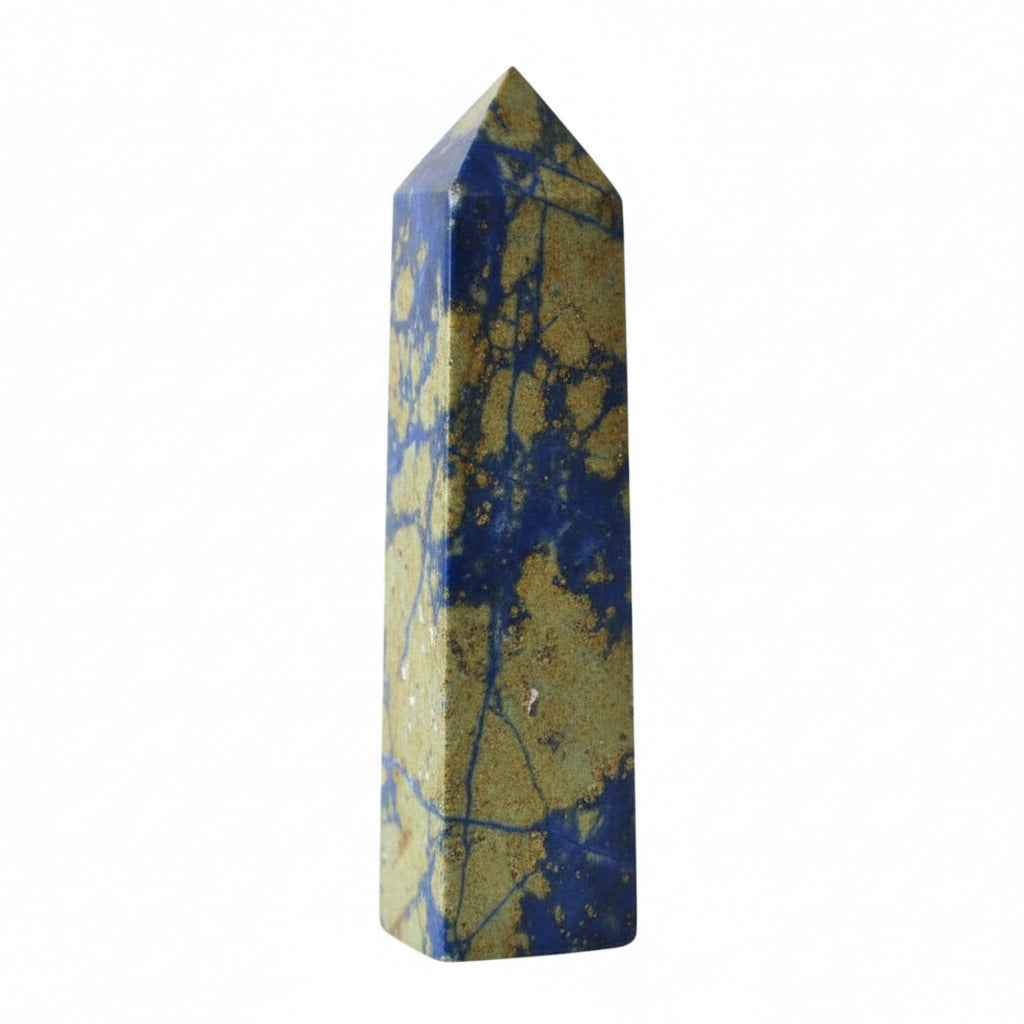 Phönix Lapislazuli Obelisk – Dekoratives Schmuckstück CrystalScents