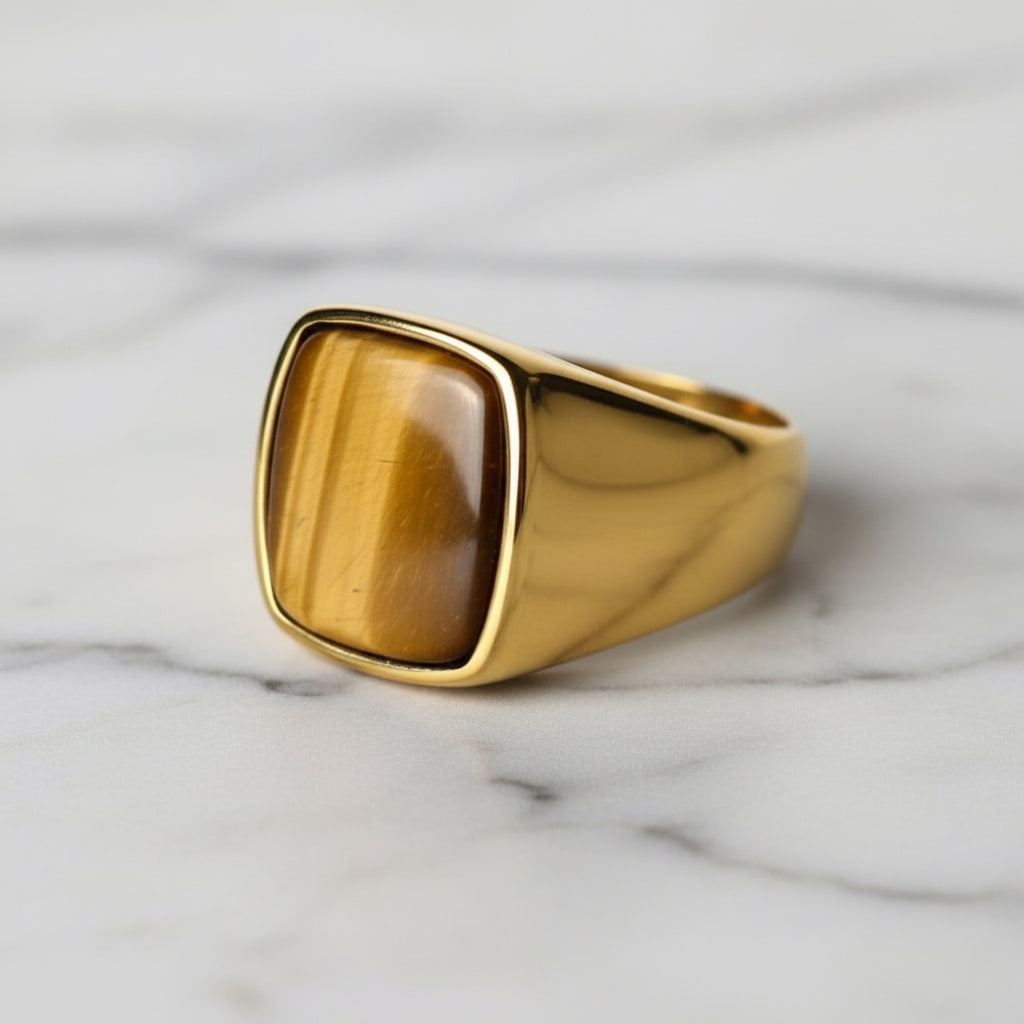 Tigerauge Ring – ausdrucksstarkes Schmuckstück CrystalScents