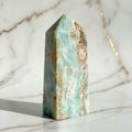 Aragonit Obelisk – Klarheit & Harmonie CrystalScents
