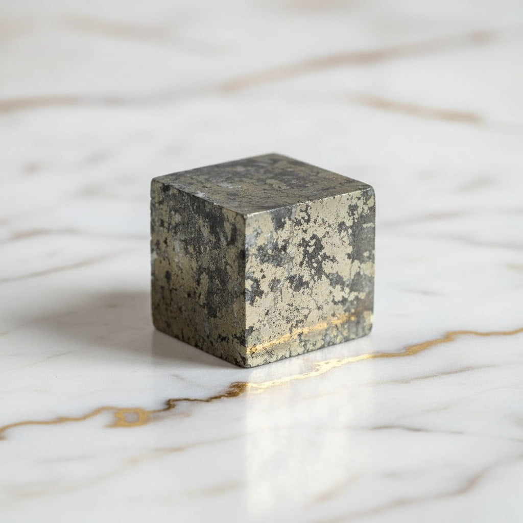 Pyrit Würfel - Dekoratives Highlight CrystalScents