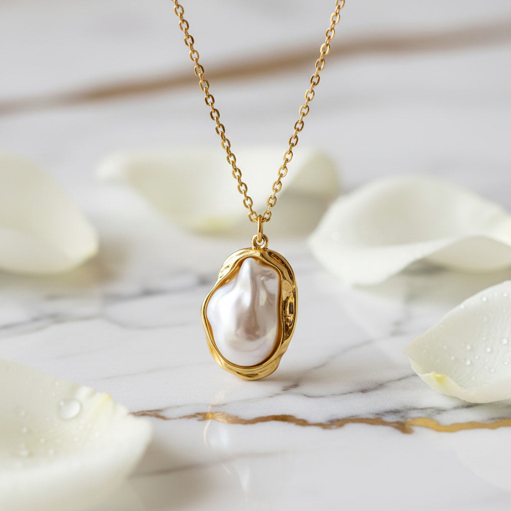 Perlen Kette – Eleganz & Vielseitig CrystalScents