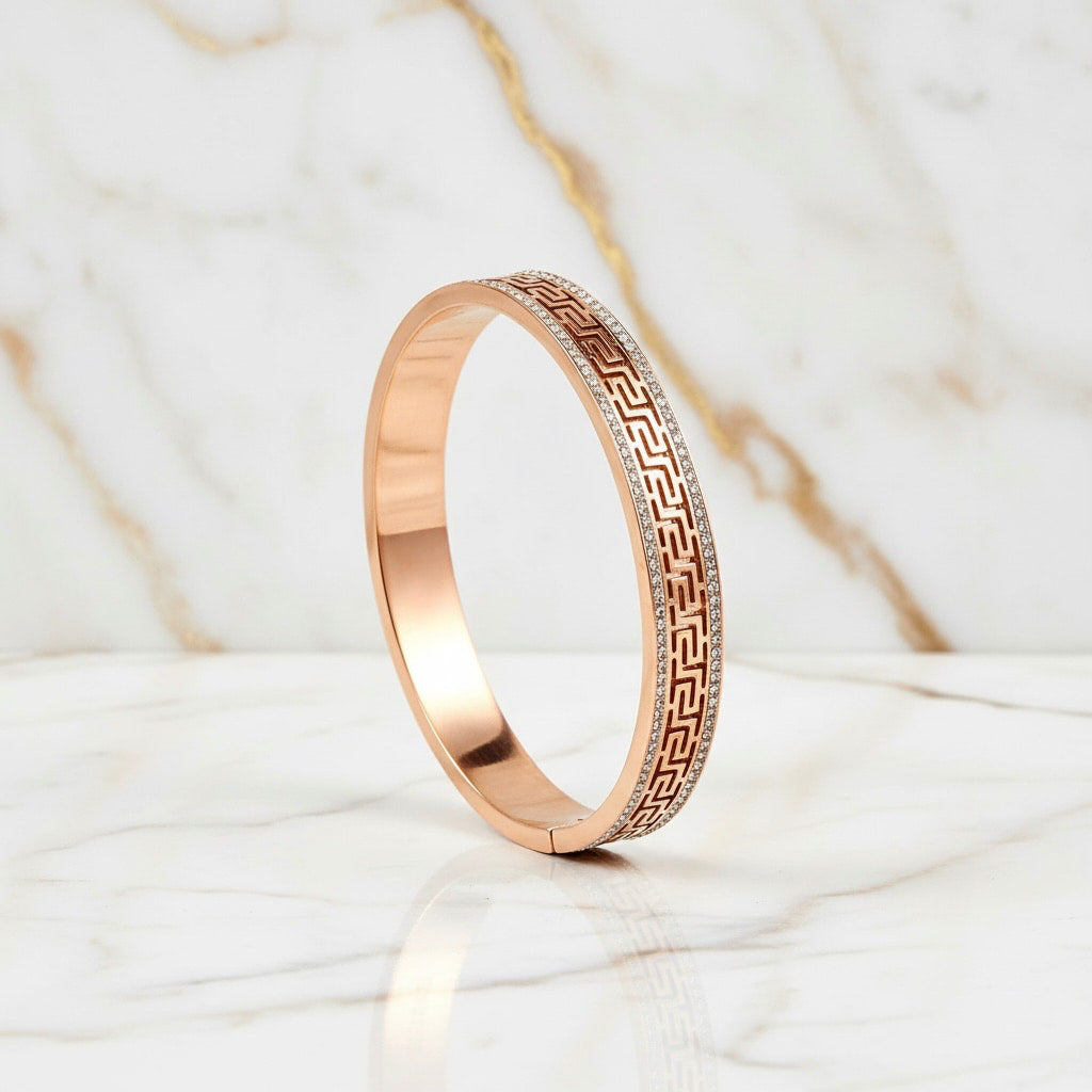 Armband mit Glanzdetails in Roségold CrystalScents