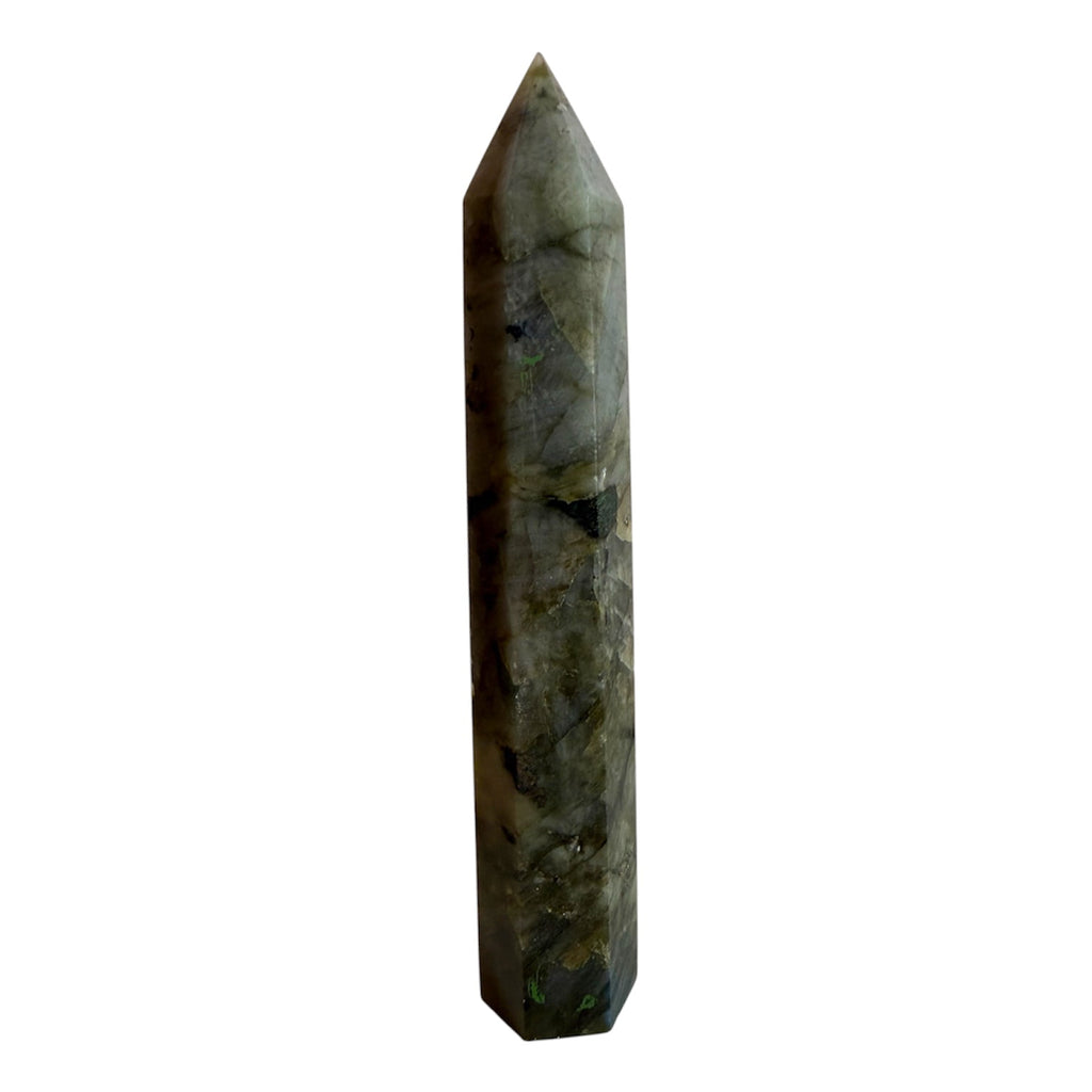 Labradorit Obelisk – Mut & Stärke CrystalScents
