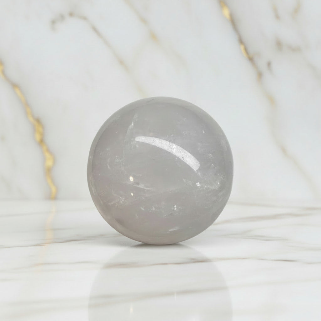 Bergkristall Kugel - Balance & Weisheit CrystalScents