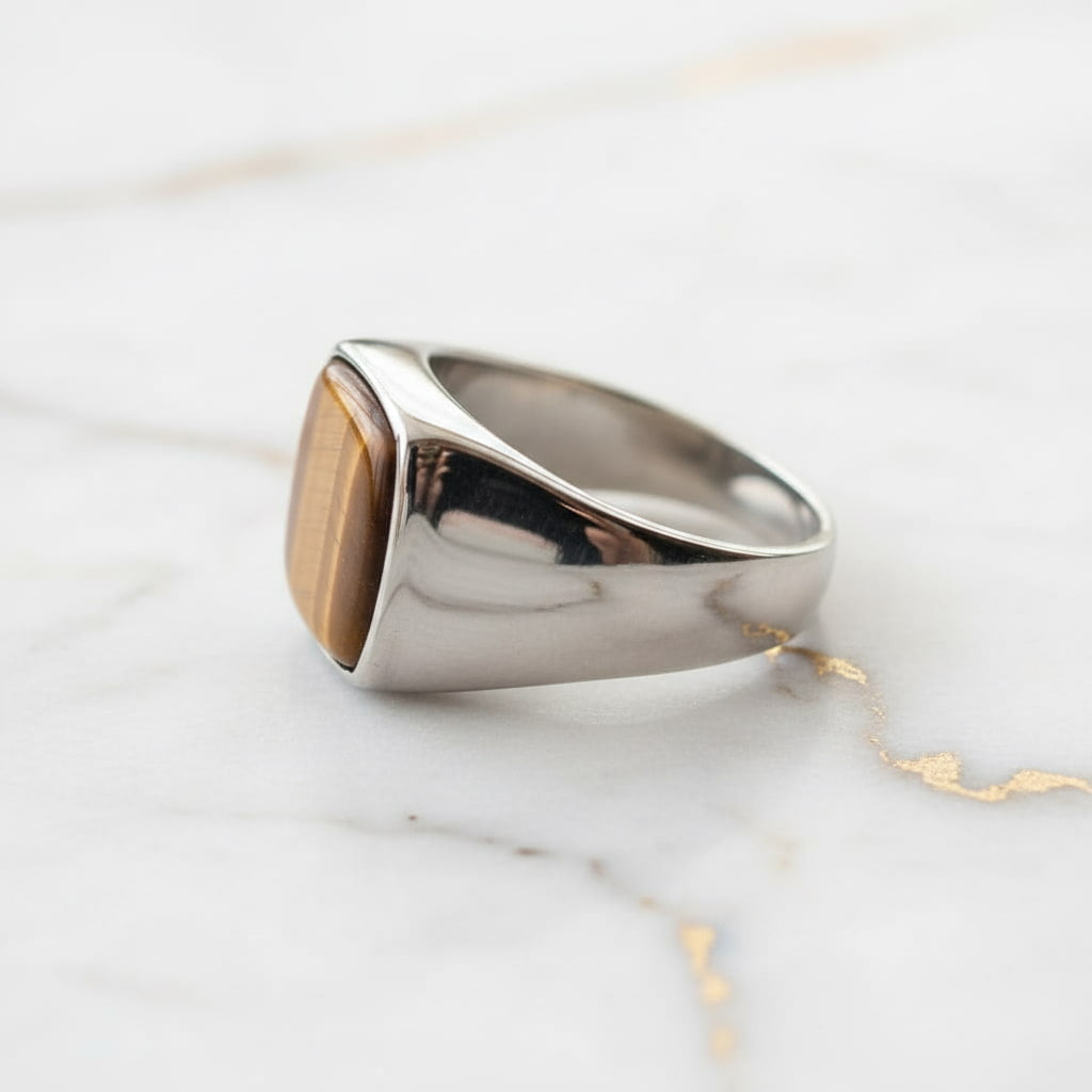 Tigerauge Ring – Ausdrucksstarkes Schmuckstück CrystalScents