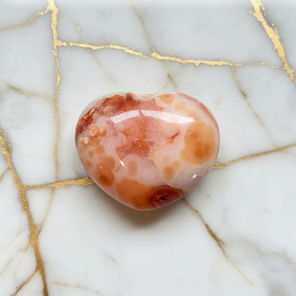 Karneol Herz – Lebensfreude & kreative Kraft CrystalScents
