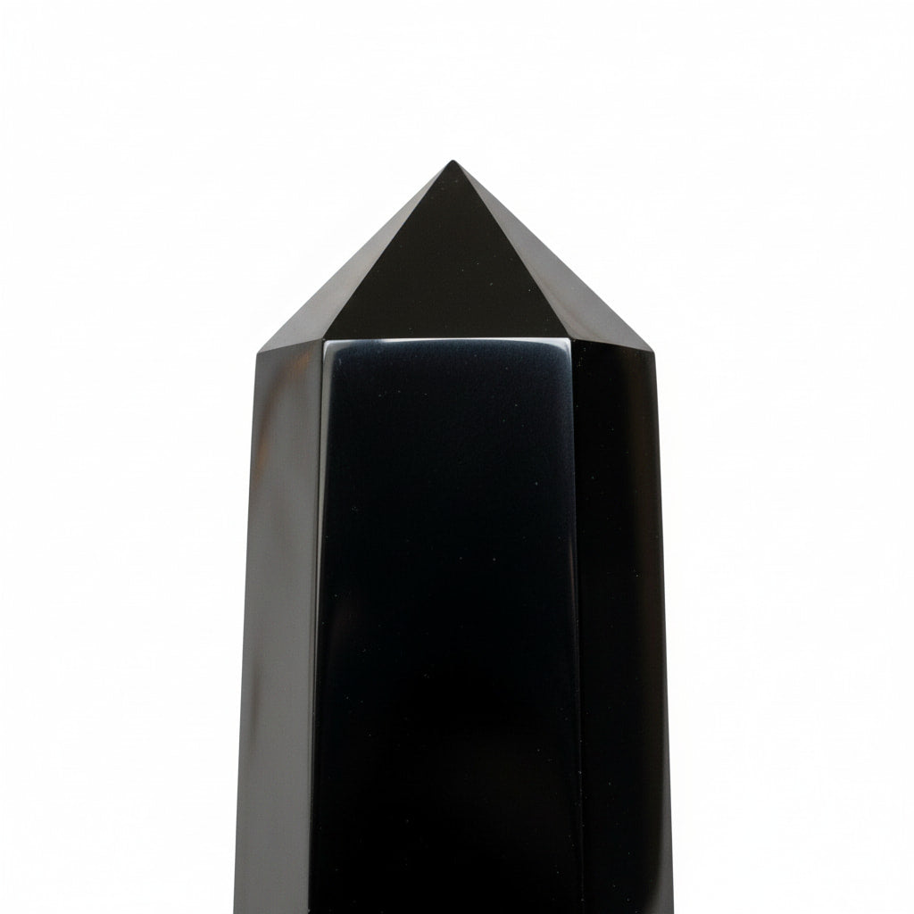 Großer Obsidian Obelisk – Schutzstein für mehr Klarheit CrystalScents