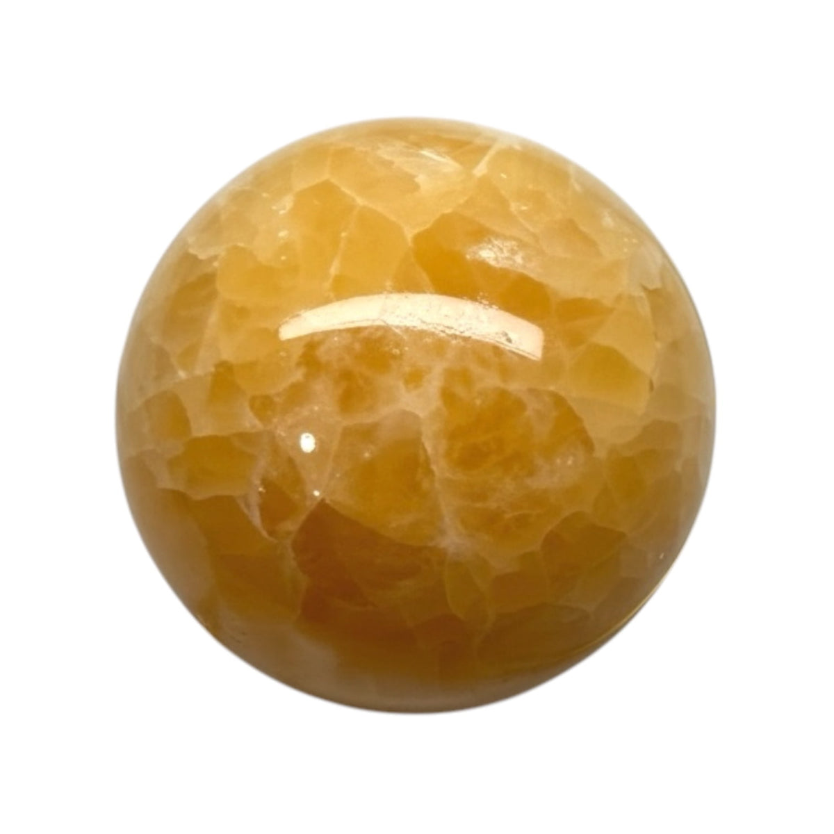 Calcit Kugel - Wärme & Kraft CrystalScents