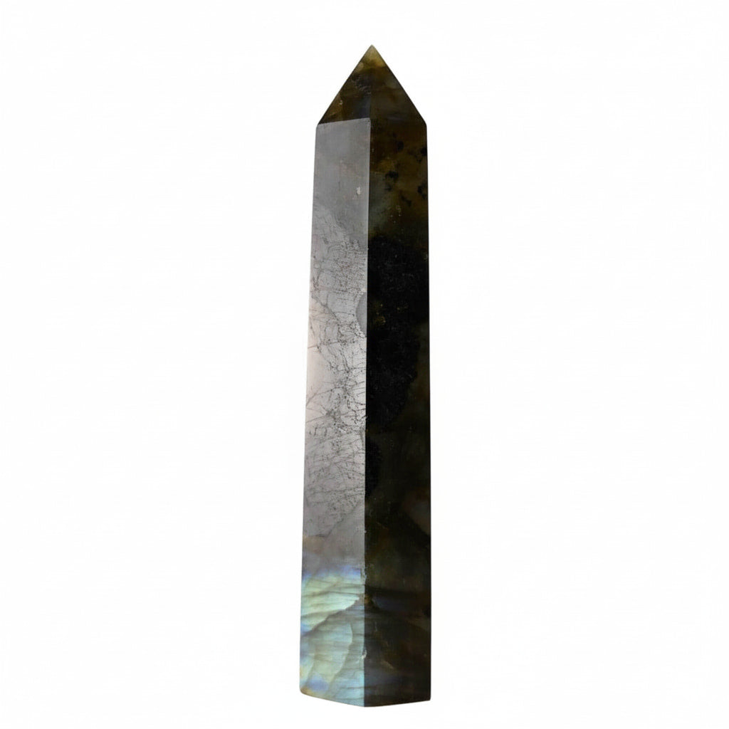 Labradorit Obelisk – Achtsamkeit & Schutz CrystalScents