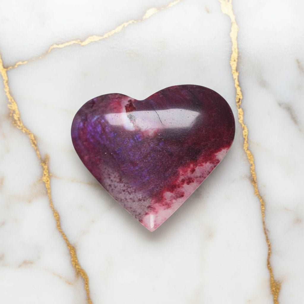 Rotes Mondstein Herz – Liebe & Wohlbefinden CrystalScents