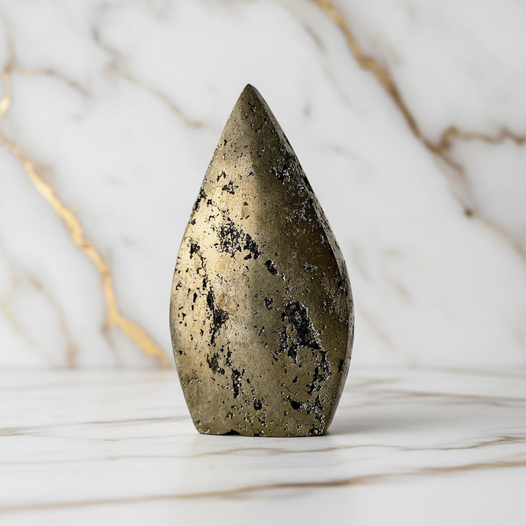 Pyrit Flamme - Metallischer Glanz CrystalScents
