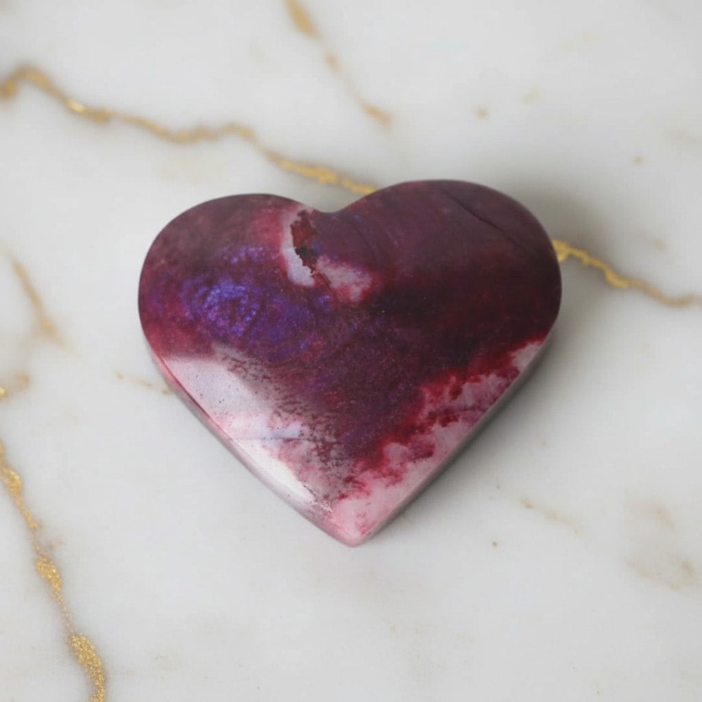 Rotes Mondstein Herz – Liebe & Wohlbefinden CrystalScents